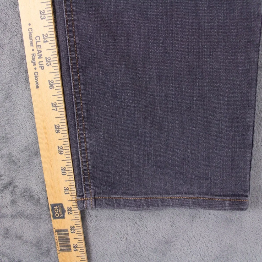 Prana Bridger Slim Fit Jeans Mens 36x32 Gray Organic Cotton Stretch M4BD32315